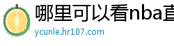 哪里可以看nba直播